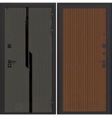 Входная металлическая дверь Лабиринт Carbon 29 (Дуб кантри)