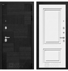 Входная металлическая дверь Лабиринт Pazl 26 Эмаль RAL 9003