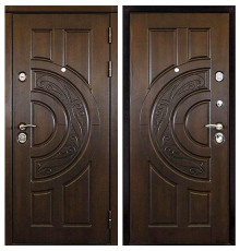Входная металлическая дверь Ратибор Луна c патиной
