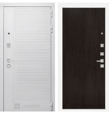 Входная металлическая дверь Лабиринт Piano white 05 Венге