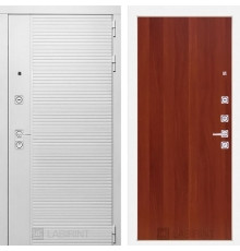 Входная металлическая дверь Лабиринт Piano white 05 Итальянский орех