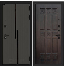 Входная металлическая дверь Лабиринт Carbon 16 Almon 28