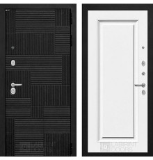 Входная металлическая дверь Лабиринт Pazl 27 Эмаль RAL 9003